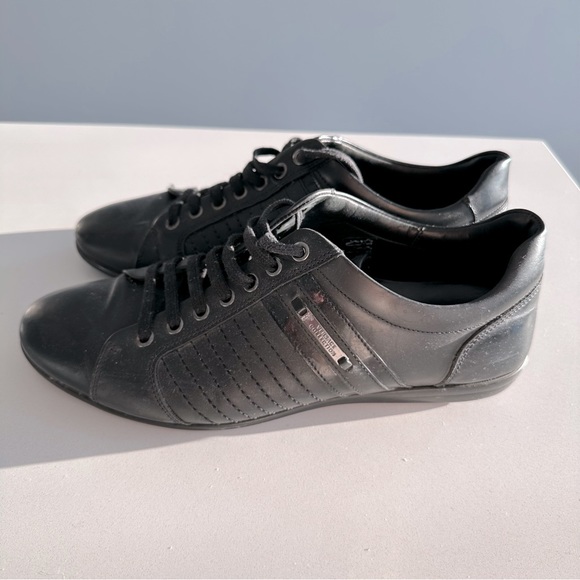 Versace Collection Leather Sneakers - Picture 4 of 4